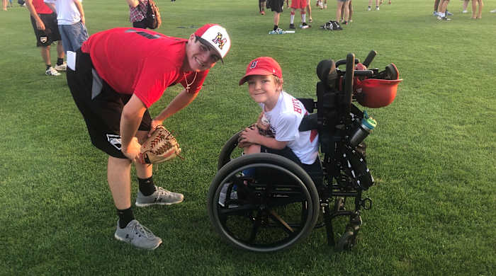 Carter Hutchinson (left) and Aidan Ruiz.